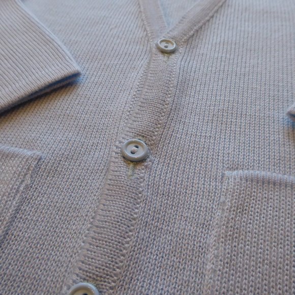 Artesania Granlei Little Boy Size 2 Light Blue Dressy Knit Sweater Cardigan - Picture 10 of 12